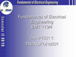 ELECTRICAL ENGINEERING TECHNOLOGY EMT