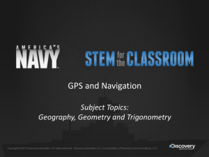 GPS and Navigation How does it work?