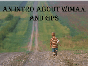 GPS & WIMAX2