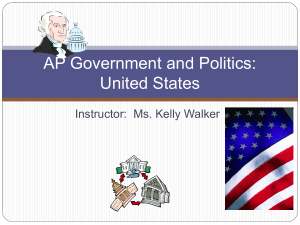 AP Government and Politics: United States - kewa