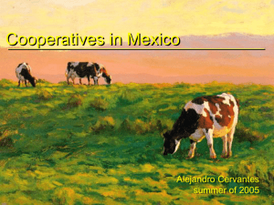 Cooperatives in Mexico
