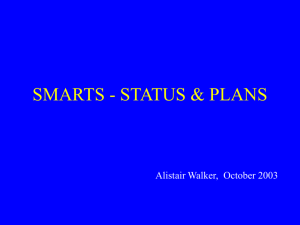 SMARTS Status & Plans