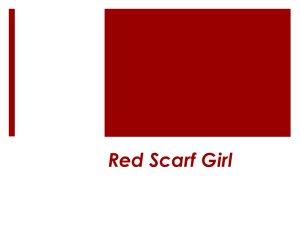 Red Scarf Girl – Background