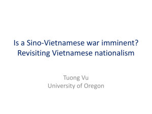 Politics of Nationalism in Vietnam