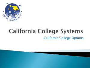 California College Options