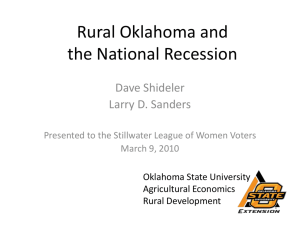 Oklahoma*s Response to the Current Economic Situation
