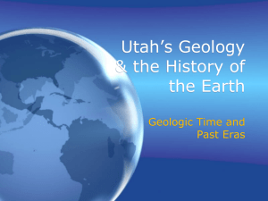 Earth's History & Geologic Time