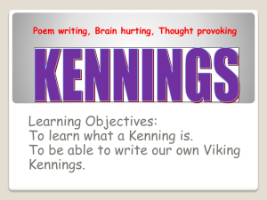 Introduction to Kennings
