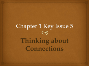 Chapter 1: Key Issue 5