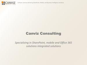 Canviz Summary and Capabilities