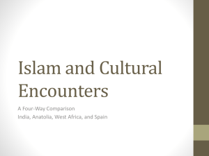 Islam and Cultural Encounters