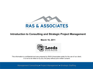 RAS & Associates Company Overview