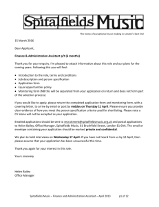 Spitalfields Music is committed to promoting equality of opportunity