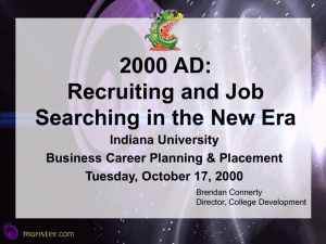 2000 AD: Recruiting in the New Era