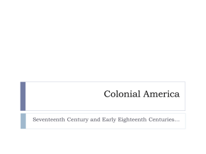 Colonial America - Mater Academy Lakes High School