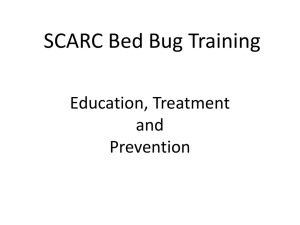 Bed Bug presentation Version 7-21-2014