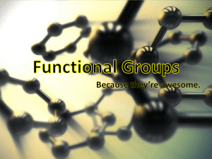 biomolecules-functional groups