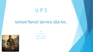 UPS United Parcel Service +