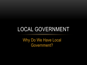 Local Government - St. Paul Education Moodle