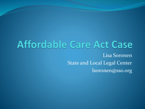 SLLC - Affordable Care Act Case Presentation