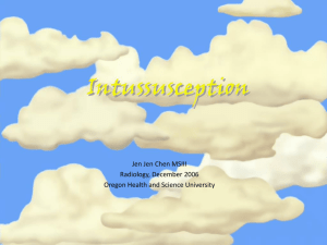 Intussusception - Oregon Health & Science University