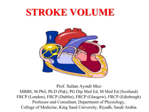 lecture 8 -Stroke Volume (2012)