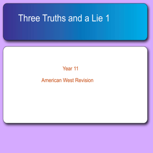 Three Truths 1