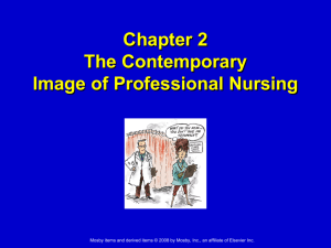 Chapter 2 The Contemporary Image of Nursing