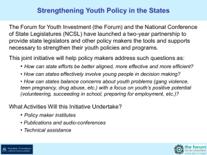 BackgroundSlides - The Forum for Youth Investment