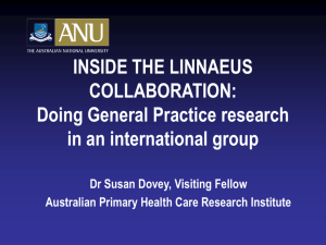 Doing General Practice research in an international group