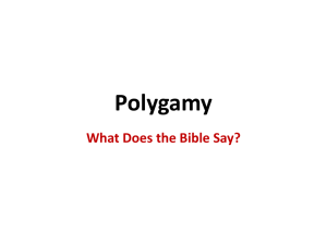 Polygamy - The Good Teacher