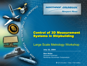 Control of 3D Measurements
