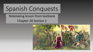 Spanish Conquests PPT