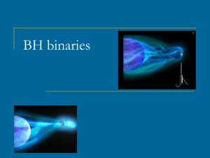 X-ray binaries