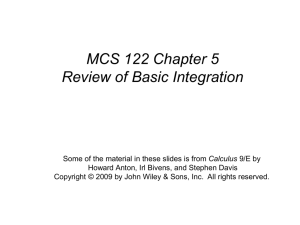 Integration review