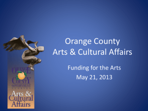 2013-05-21 Discussion Grants Arts and Cultural Affairs Advisory Board