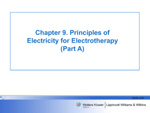 Electrical Currents in Rehabilitation