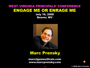 Engage Me Or Enrage Me - West Virginia Department of Education
