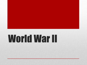 WWII PowerPoint History