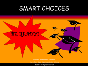 Smart Choices - Cherokee County Schools