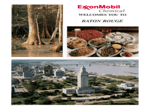 Introduction to ExxonMobil Baton Rouge