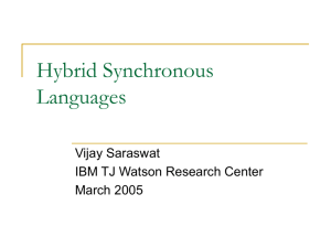 hcc-nyu-3 - Vijay Saraswat