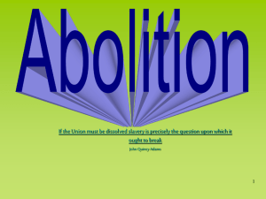 Abolition Notes