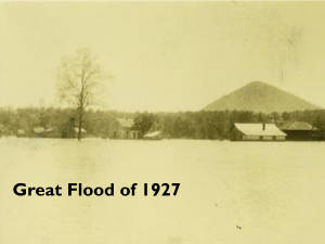 What caused the floods? - Department of Arkansas Heritage
