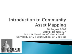 Introduction to Community Asset Mapping