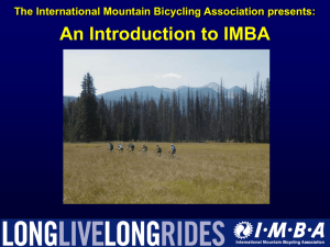 IMBA Rules of the Trail