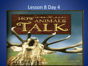 Lesson 8 Day 4 - North Allegheny School District