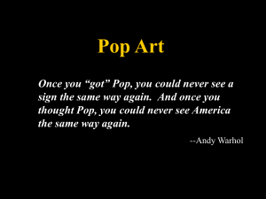 Pop Art - Andy Warhol Museum