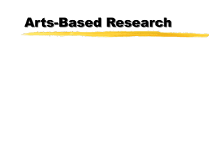 Arts-Based Research