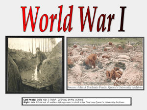 WWI Overview PPT